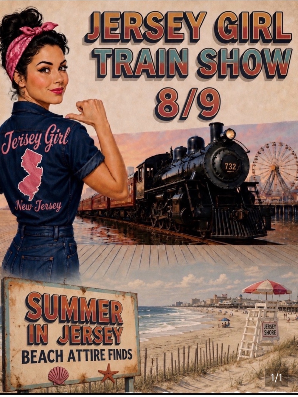 Jersey Girl Shore Train 8/9